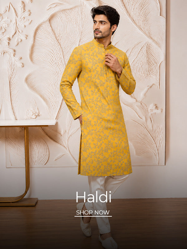 Haldi — yellow kurta